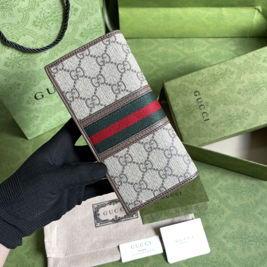 Replica Gucci Interlocking Long Wallet - high-quality designer bag clone