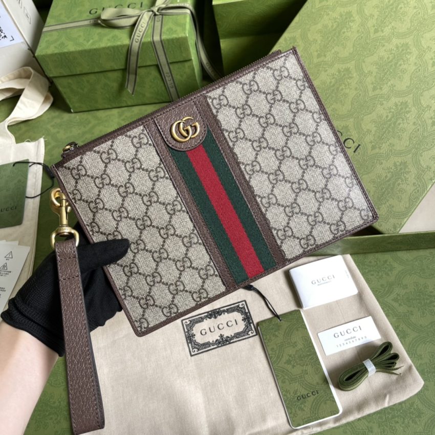 Replica Gucci Ophidia Web Clutch 1 Replica Gucci Ophidia Web Clutch - high-accuracy replica luxury purse