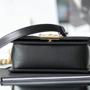 Replica CHANEL Le Boy Black 6 Replica CHANEL Le Boy Black - best quality luxury bag dupe