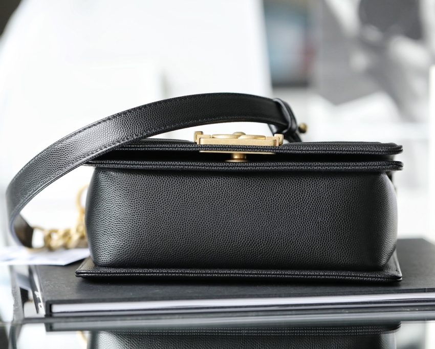 Replica CHANEL Le Boy Black 6 Replica CHANEL Le Boy Black - best quality luxury bag dupe