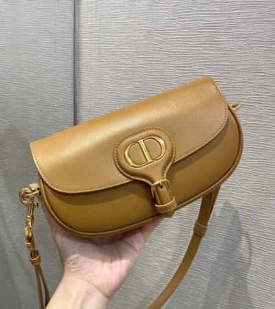 Replica Dior Bobby East-West Brown - 1:1 designer replica handbag
