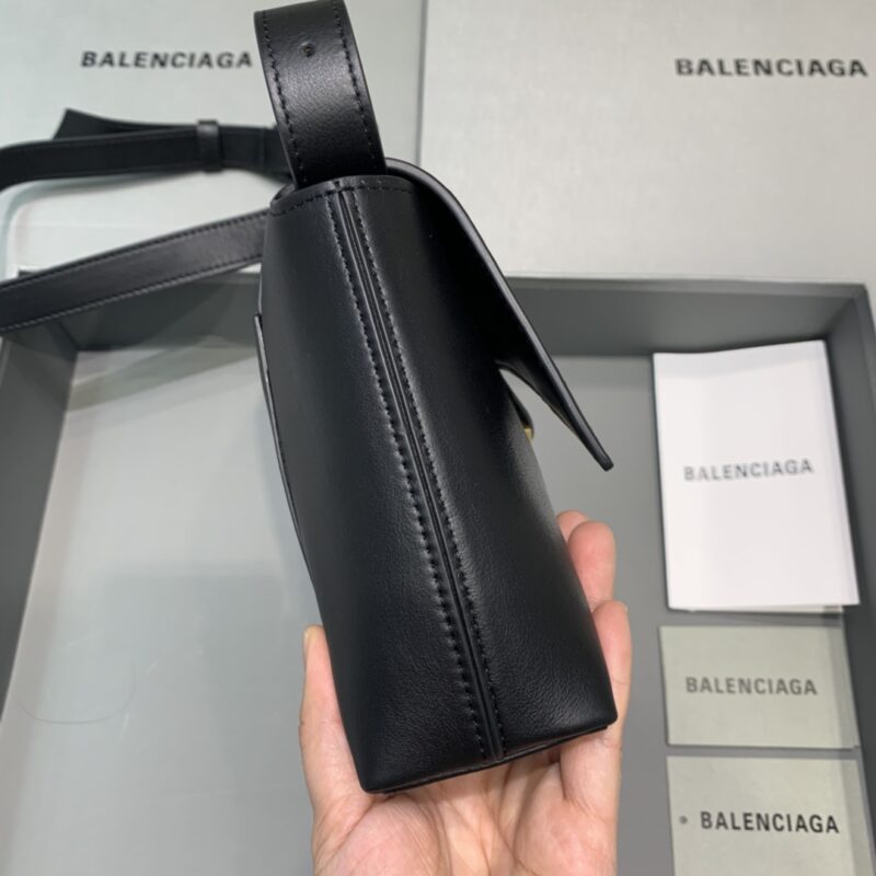 Replica Balenciaga Hourglass Mini Black 2 Replica Balenciaga Hourglass Mini Black - high-accuracy replica luxury purse