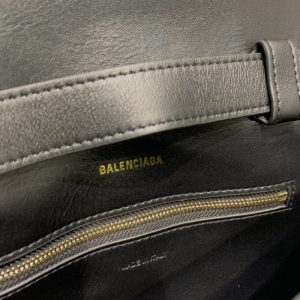 Replica Balenciaga Hourglass Mini Black 5 Replica Balenciaga Hourglass Mini Black - high-accuracy replica luxury purse