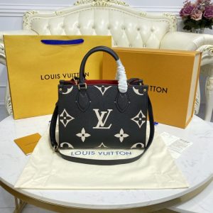 Replica LV OnTheGo PM Black 1 Replica LV OnTheGo PM Black - top-tier luxury replica shoulder bag