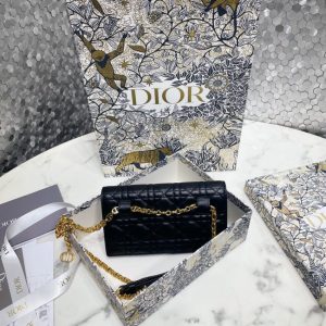 Replica Dior Miss Caro Pouch Black 6 Replica Dior Miss Caro Pouch Black - top-tier luxury replica shoulder bag