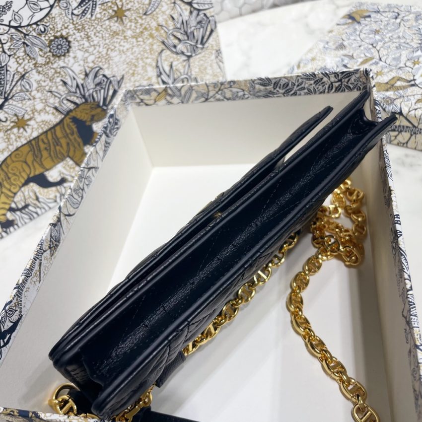 Replica Dior Miss Caro Pouch Black 7 Replica Dior Miss Caro Pouch Black - authentic-look luxury purse replica