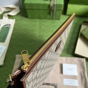 Replica Gucci Ophidia Clutch Brown 6 Replica Gucci Ophidia Clutch Brown - premium 1:1 fake handbag model