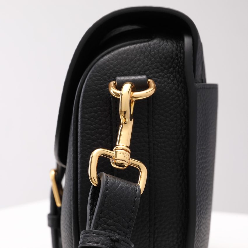 Replica Dior Bobby Black Grained 3 Replica Dior Bobby Black Grained - top-tier luxury replica shoulder bag