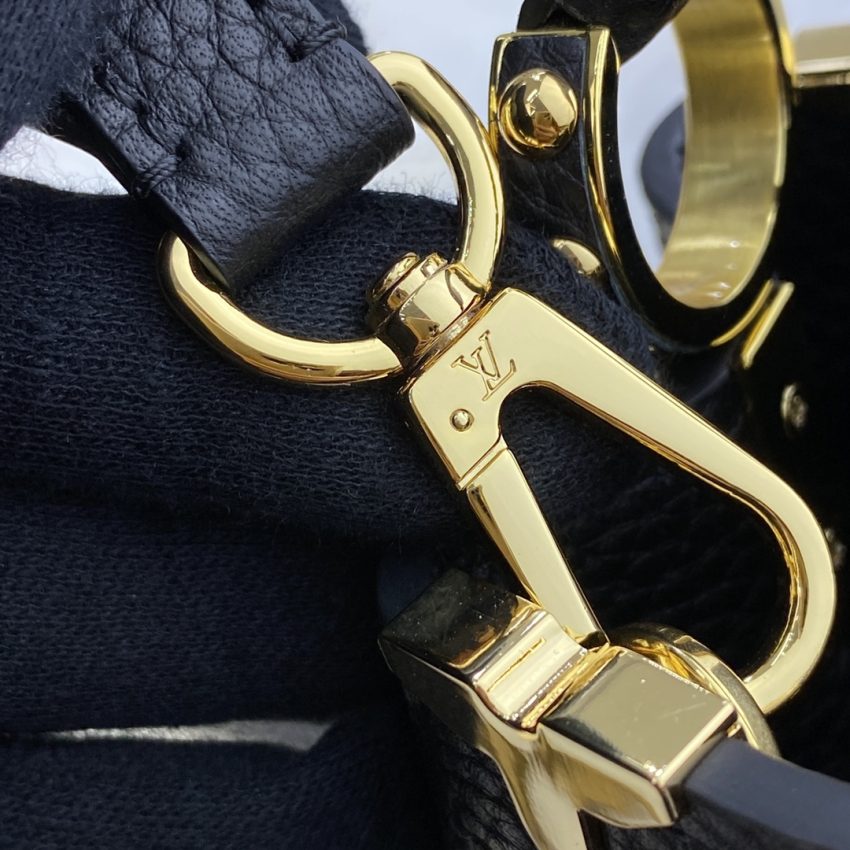 Replica Loius Vuitton Capucines Small Black - high-quality designer bag clone