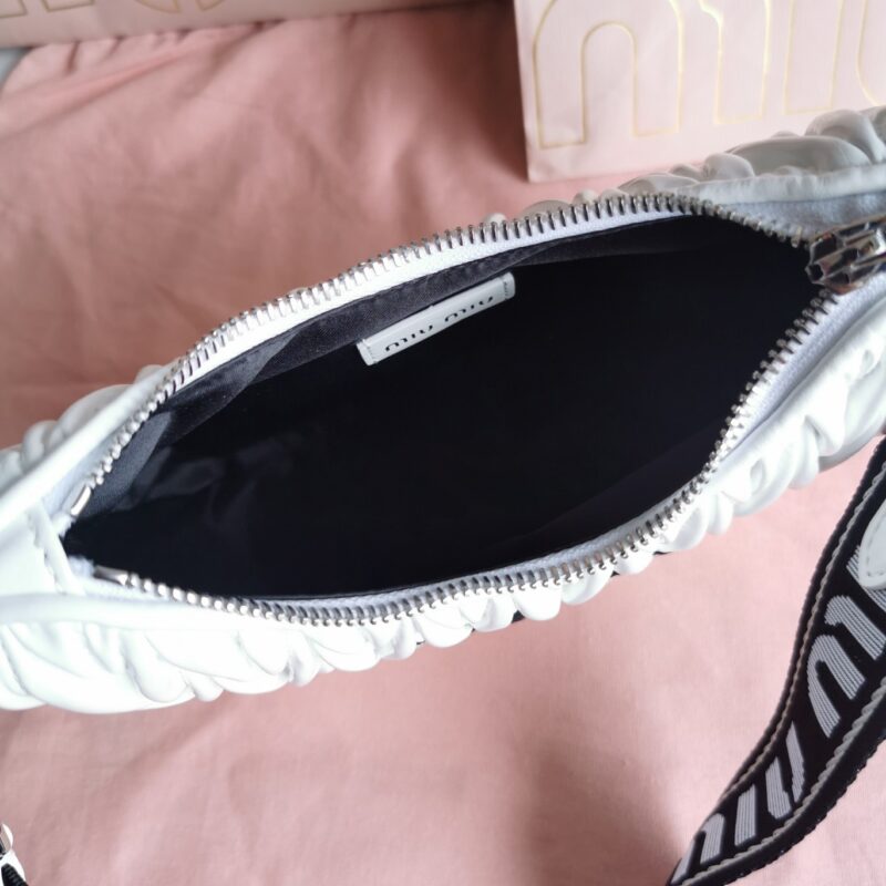 Replica Miu Miu Matelassé League White 8 Replica Miu Miu Matelassé League White - best quality luxury bag dupe