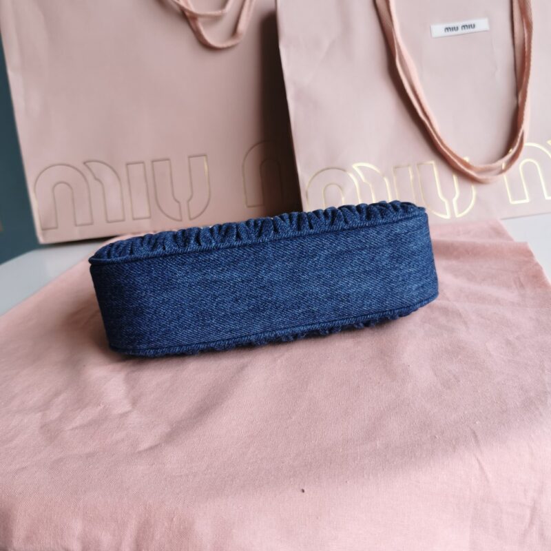 Replica Miu Miu Matelassé Denim Blue 5 Replica Miu Miu Matelassé Denim Blue - premium-grade designer purse dupe