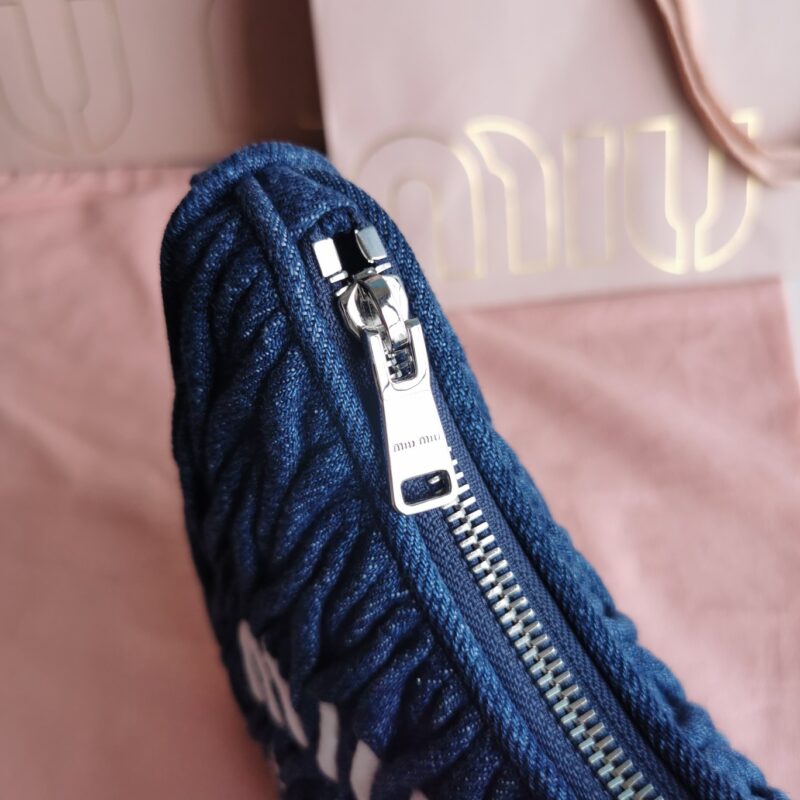 Replica Miu Miu Matelassé Denim Blue 7 Replica Miu Miu Matelassé Denim Blue - 1:1 designer replica handbag