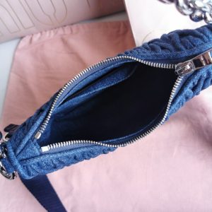 Replica Miu Miu Matelassé Denim Blue 8 Replica Miu Miu Matelassé Denim Blue - premium-grade designer purse dupe