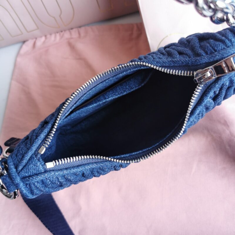 Replica Miu Miu Matelassé Denim Blue 8 Replica Miu Miu Matelassé Denim Blue - premium-grade designer purse dupe