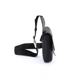 Replica Dior Saddle Bag Black Calfskin 4 Replica Dior Saddle Bag Black Calfskin - premium 1:1 fake handbag model