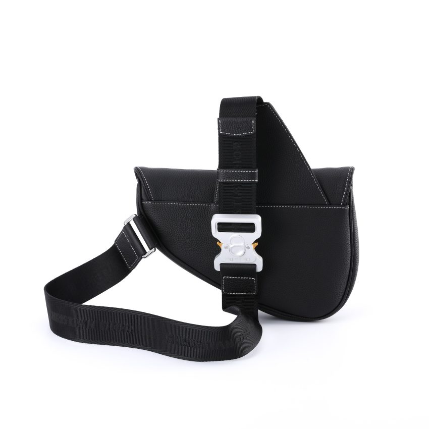 Replica Dior Saddle Bag Black Calfskin 5 Replica Dior Saddle Bag Black Calfskin - near-authentic luxury replica handbag