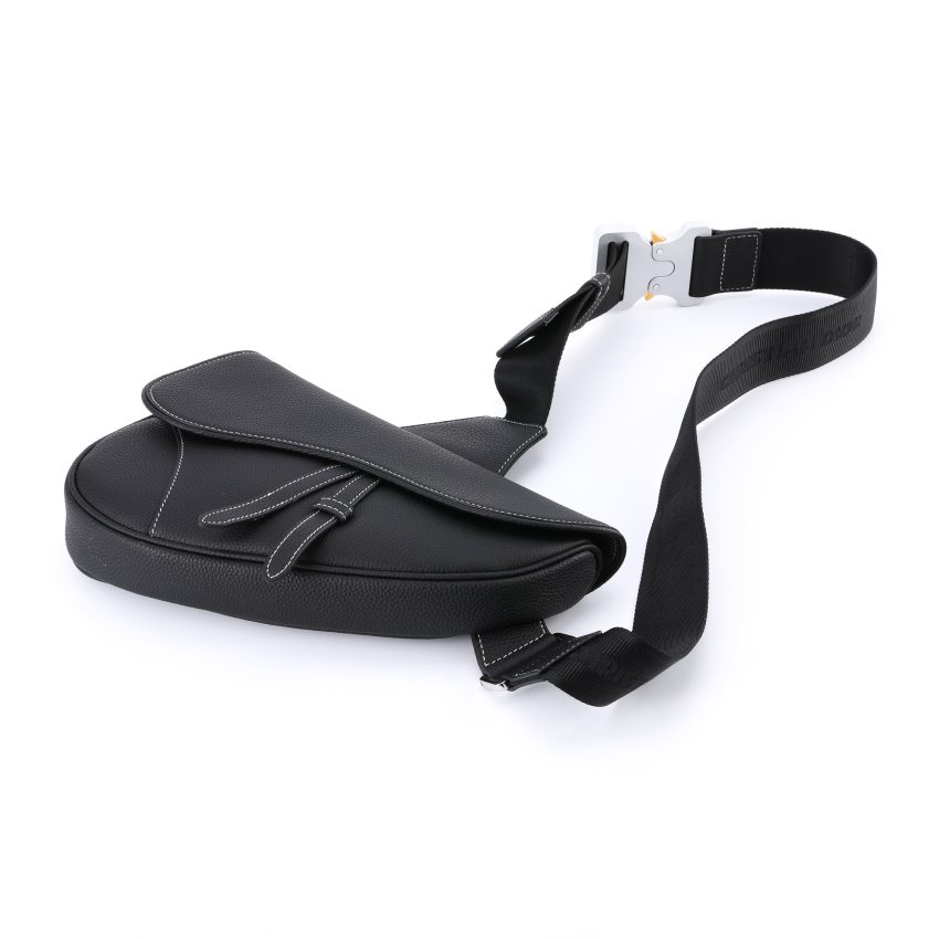Replica Dior Saddle Bag Black Calfskin 6 Replica Dior Saddle Bag Black Calfskin - high-accuracy replica luxury purse