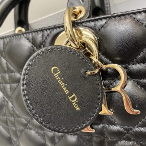 Replica Dior Lady D-Joy Large Bag Black 2 Replica Dior Lady D-Joy Large Bag Black - ultra-realistic fake designer tote