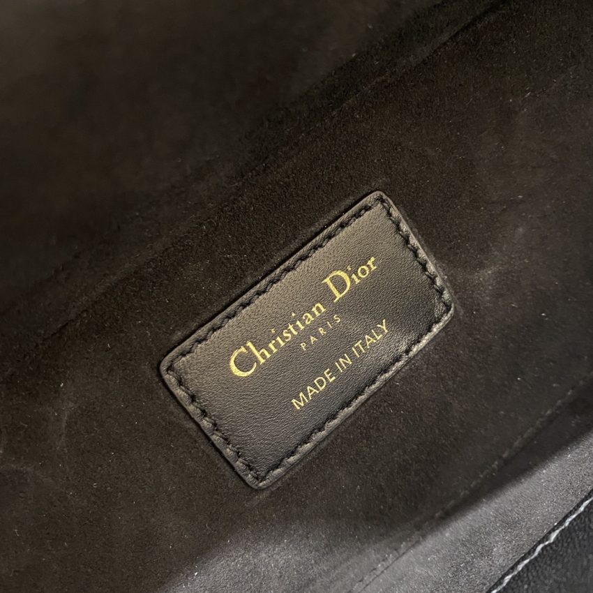 Replica Dior Lady D-Joy Large Bag Black 3 Replica Dior Lady D-Joy Large Bag Black - near-authentic luxury replica handbag