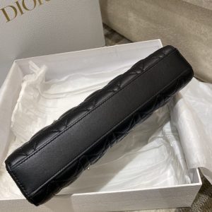 Replica Dior Lady D-Joy Large Bag Black 5 Replica Dior Lady D-Joy Large Bag Black - 1:1 designer replica handbag