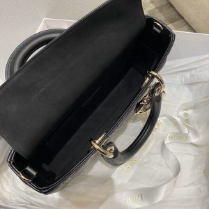 Replica Dior Lady D-Joy Large Bag Black 9 Replica Dior Lady D-Joy Large Bag Black - top-rated replica designer bag