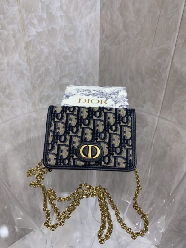 Replica Dior CD Chain Wallet 6 Replica Dior CD Chain Wallet - high-accuracy replica luxury purse