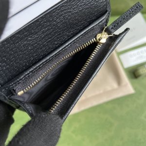 Replica Gucci Horsebit 1955 Wallet Black 3 Replica Gucci Horsebit 1955 Wallet Black - high-accuracy replica luxury purse