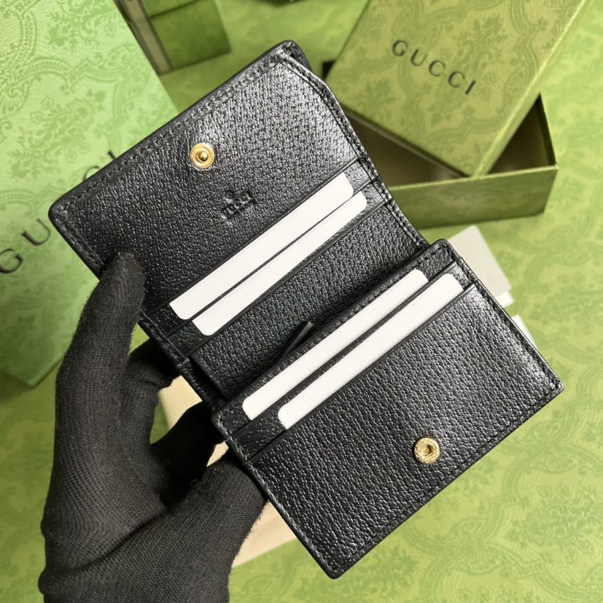 Replica Gucci Horsebit 1955 Wallet Black 7 Replica Gucci Horsebit 1955 Wallet Black - best quality luxury bag dupe