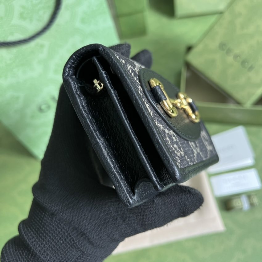 Replica Gucci Horsebit 1955 Wallet Black 9 Replica Gucci Horsebit 1955 Wallet Black - best-selling designer handbag dupe