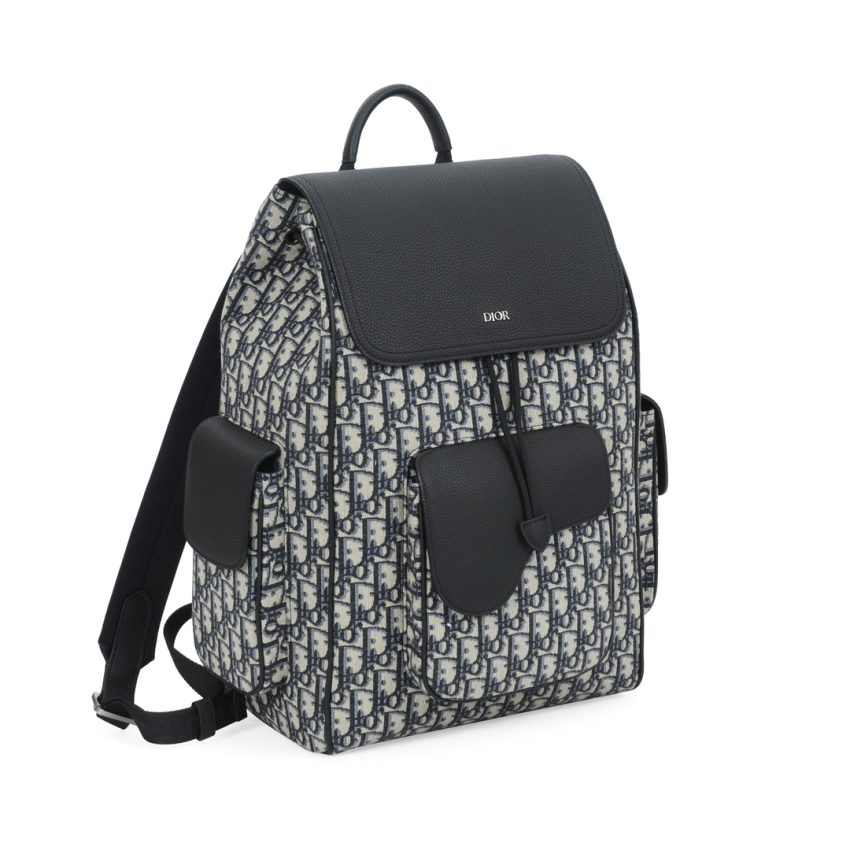 Replica Dior Saddle Backpack Beige 3 Replica Dior Saddle Backpack Beige - authentic-look luxury purse replica