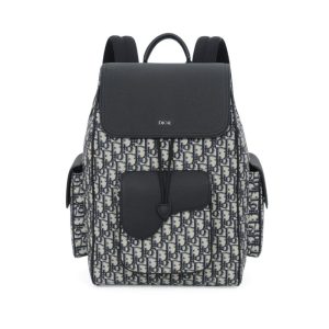 Replica Dior Saddle Backpack Beige 1 Replica Dior Saddle Backpack Beige - authentic-look luxury purse replica