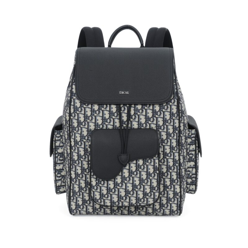 Replica Dior Saddle Backpack Beige 1 Replica Dior Saddle Backpack Beige - authentic-look luxury purse replica
