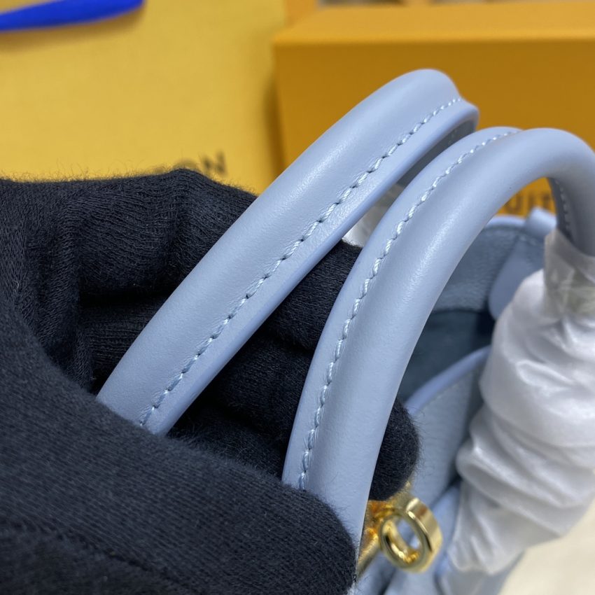 Replica Louis Vuitton On My Side PM Sky Blue 8 Replica Louis Vuitton On My Side PM Sky Blue - ultra-realistic fake designer tote