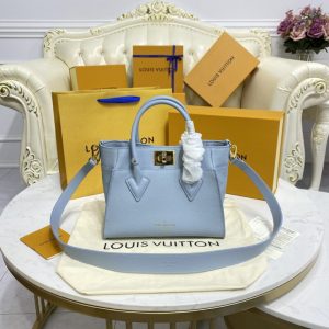 Replica Louis Vuitton On My Side PM Sky Blue 1 Replica Louis Vuitton On My Side PM Sky Blue - 1:1 designer replica handbag