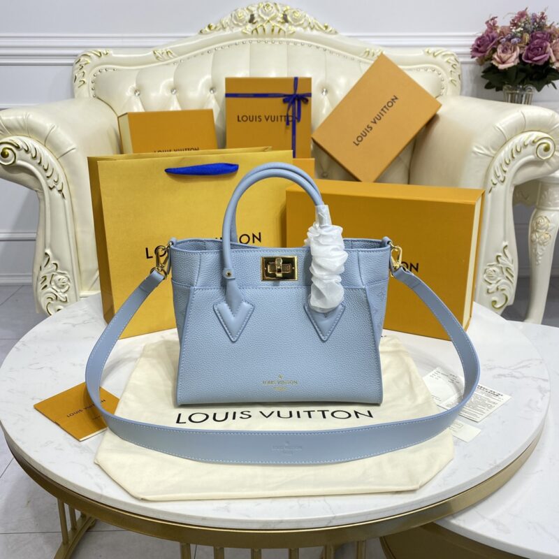 Replica Louis Vuitton On My Side PM Sky Blue 1 Replica Louis Vuitton On My Side PM Sky Blue - 1:1 designer replica handbag