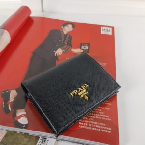 Replica Prada Saffiano Two Fold Wallet 1 Replica Prada Saffiano Two Fold Wallet - premium-grade designer purse dupe
