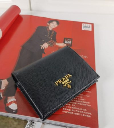 Replica Prada Saffiano Two Fold Wallet - premium-grade designer purse dupe