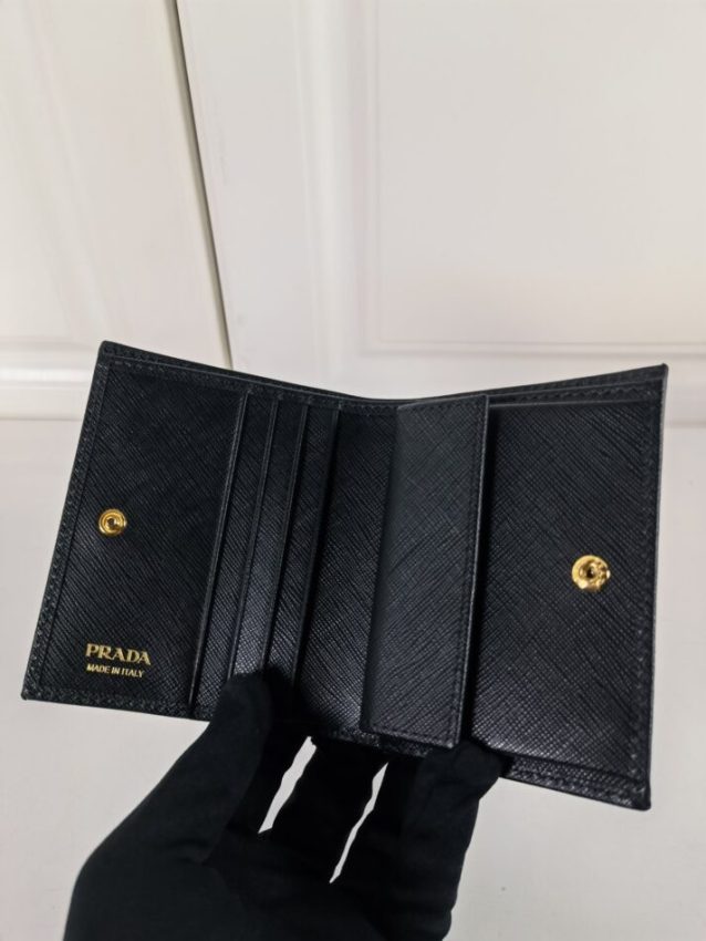 Replica Prada Saffiano Two Fold Wallet 4 Replica Prada Saffiano Two Fold Wallet - high-quality designer bag clone