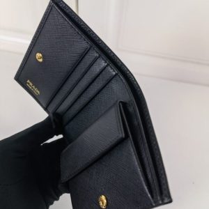 Replica Prada Saffiano Two Fold Wallet 5 Replica Prada Saffiano Two Fold Wallet - high-accuracy replica luxury purse