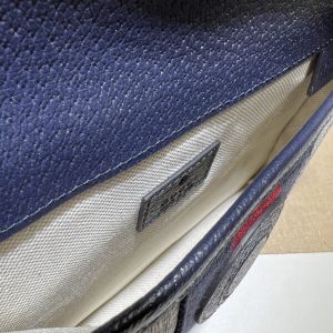 Replica Gucci Ophidia GG Small Waist Blue 3 Replica Gucci Ophidia GG Small Waist Blue - premium 1:1 fake handbag model