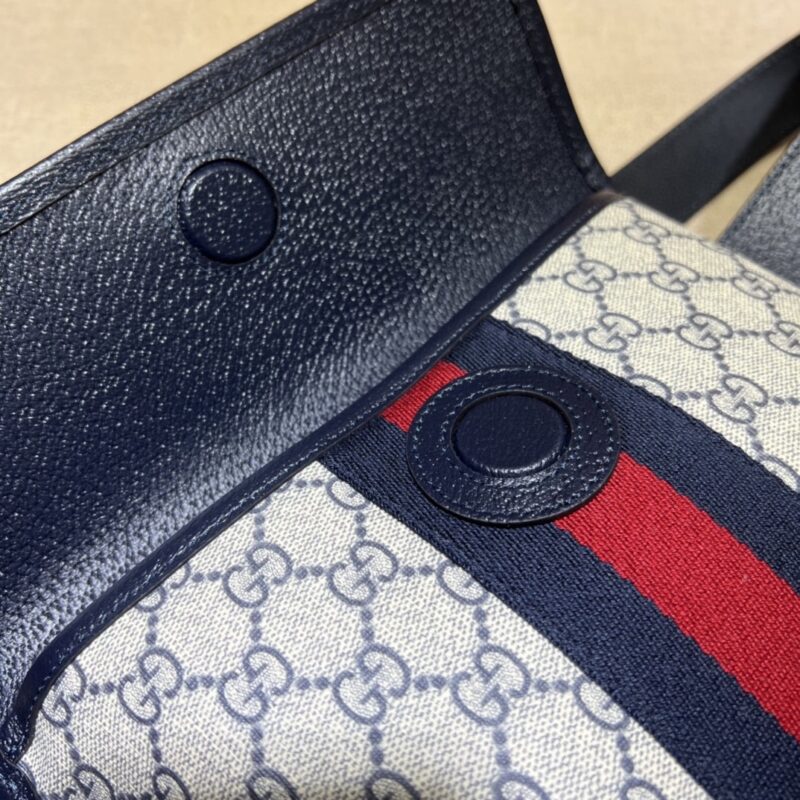Replica Gucci Ophidia GG Small Waist Blue 4 Replica Gucci Ophidia GG Small Waist Blue - high-quality designer bag clone