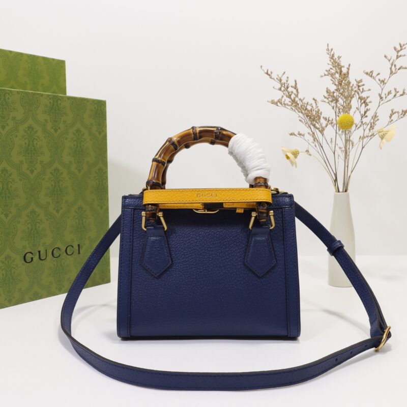 Replica Gucci Diana Small Tote Blue 6 Replica Gucci Diana Small Tote Blue - best quality luxury bag dupe