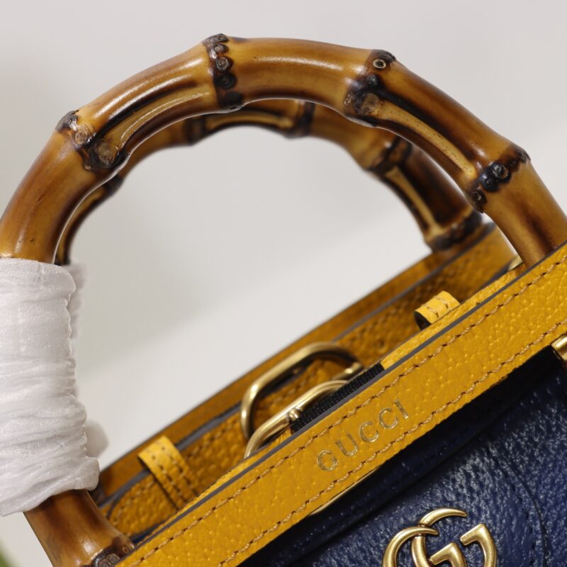 Replica Gucci Diana Small Tote Blue 3 Replica Gucci Diana Small Tote Blue - ultra-realistic fake designer tote