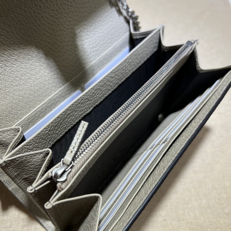 Replica Gucci Dionysus GG Chain Wallet Denim Beige 3 Replica Gucci Dionysus GG Chain Wallet Denim Beige - 1:1 designer replica handbag