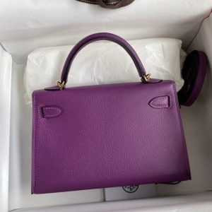 Replica Hermes Kelly Epsom Anemone Purple 5 Replica Hermes Kelly Epsom Anemone Purple - high-accuracy replica luxury purse