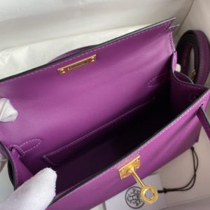 Replica Hermes Kelly Epsom Anemone Purple 8 Replica Hermes Kelly Epsom Anemone Purple - best quality luxury bag dupe