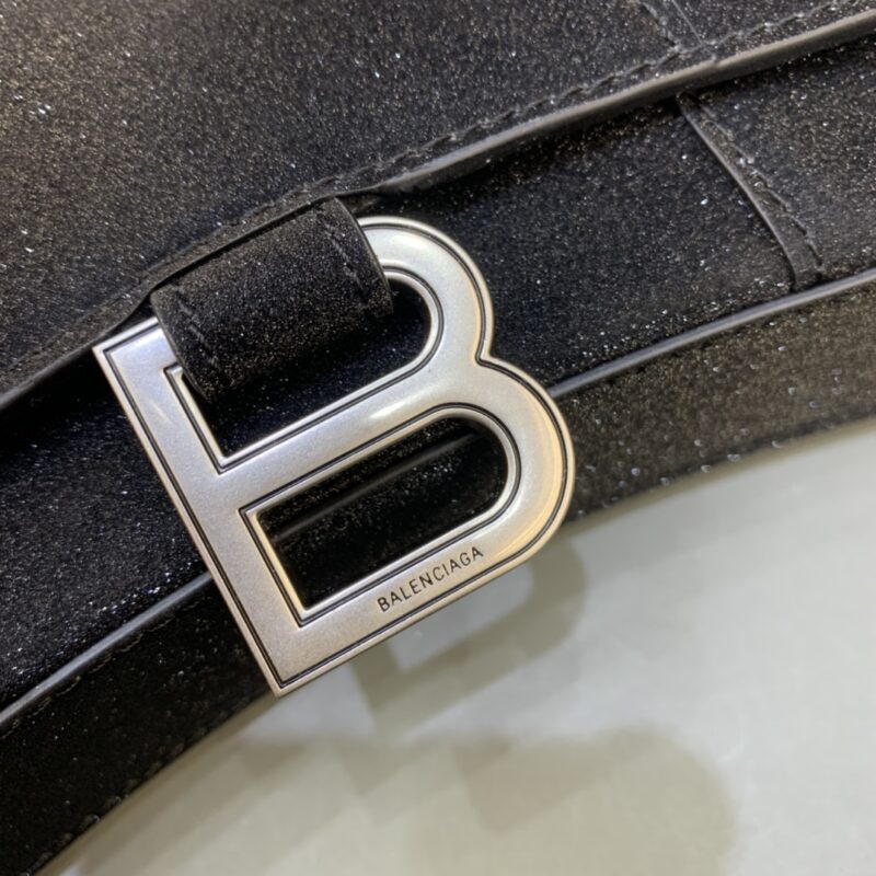 Replica Balenciaga Hourglass On Chain Shine Black 8 Replica Balenciaga Hourglass On Chain Shine Black - premium-grade designer purse dupe