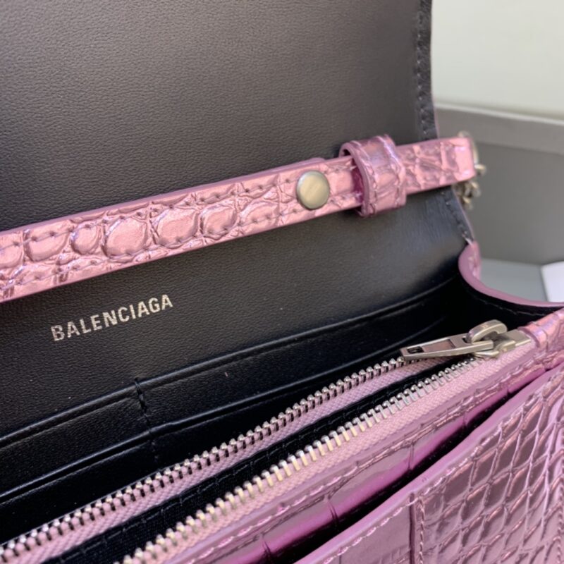 Replica Balenciaga Hourglass On Chain Shine Purple 5 Replica Balenciaga Hourglass On Chain Shine Purple - top-tier luxury replica shoulder bag