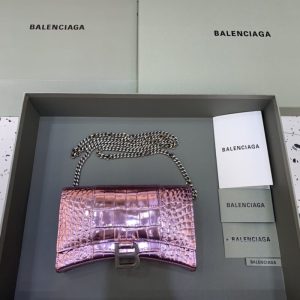 Replica Balenciaga Hourglass On Chain Shine Purple 1 Replica Balenciaga Hourglass On Chain Shine Purple - ultra-realistic fake designer tote