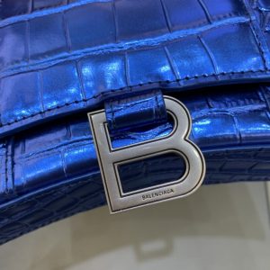 Replica Balenciaga Hourglass On Chain Blue 7 Replica Balenciaga Hourglass On Chain Blue - 1:1 designer replica handbag